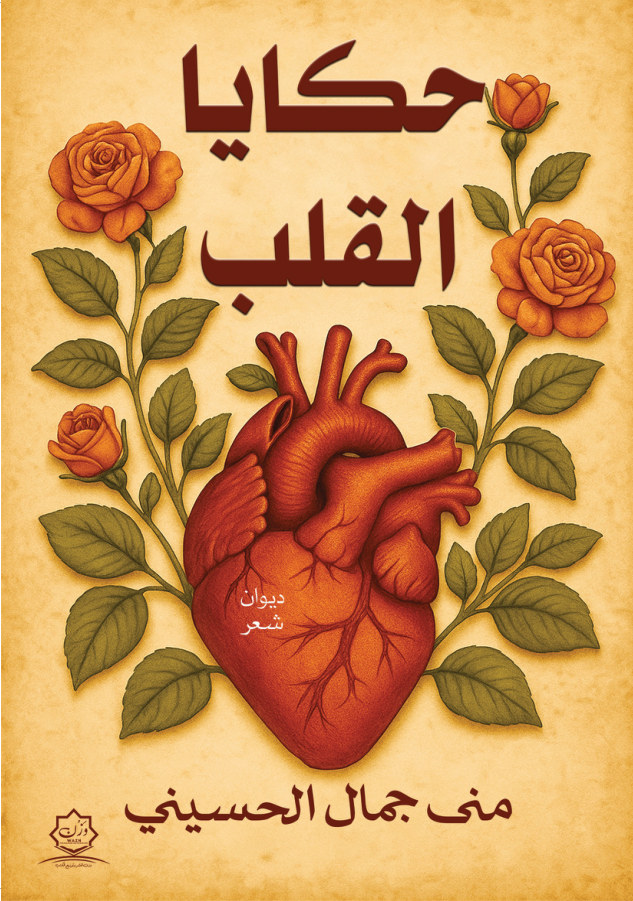 الغلاف الأمامي — حكايا القلب
