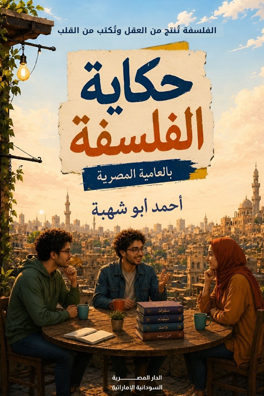 الغلاف الأمامي — حكاية الفلسفة: بالعامية المصرية